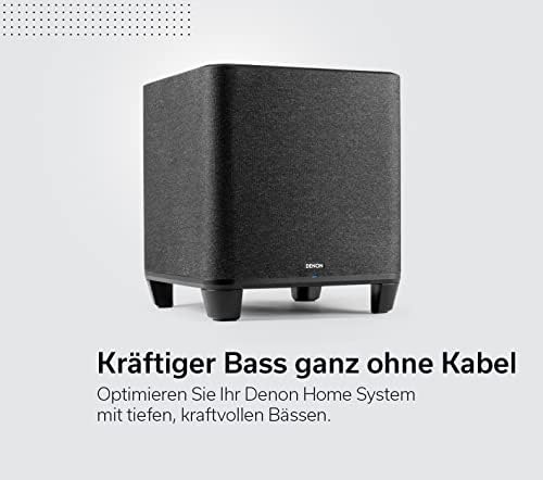 Denon Home Wireless-Subwoofer mit HEOS Built-in - Schwarz - Image 4