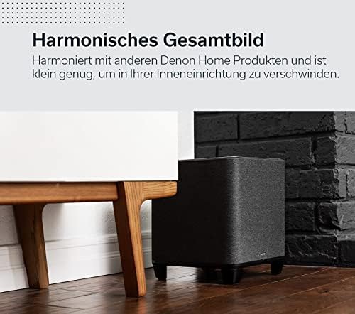 Denon Home Wireless-Subwoofer mit HEOS Built-in - Schwarz - Image 5