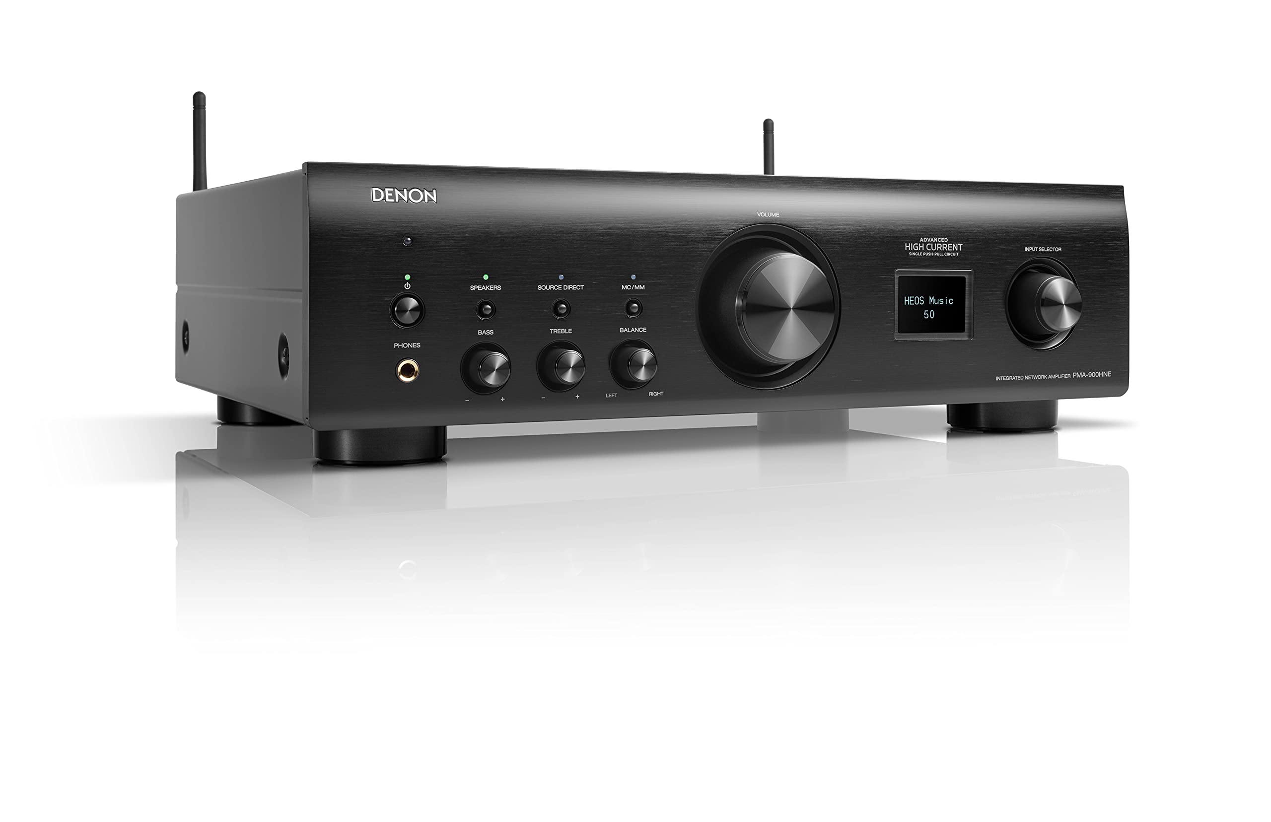 Denon PMA-900HNE HiFi Stereo Verstärker mit HEOS, Bluetooth - Schwarz