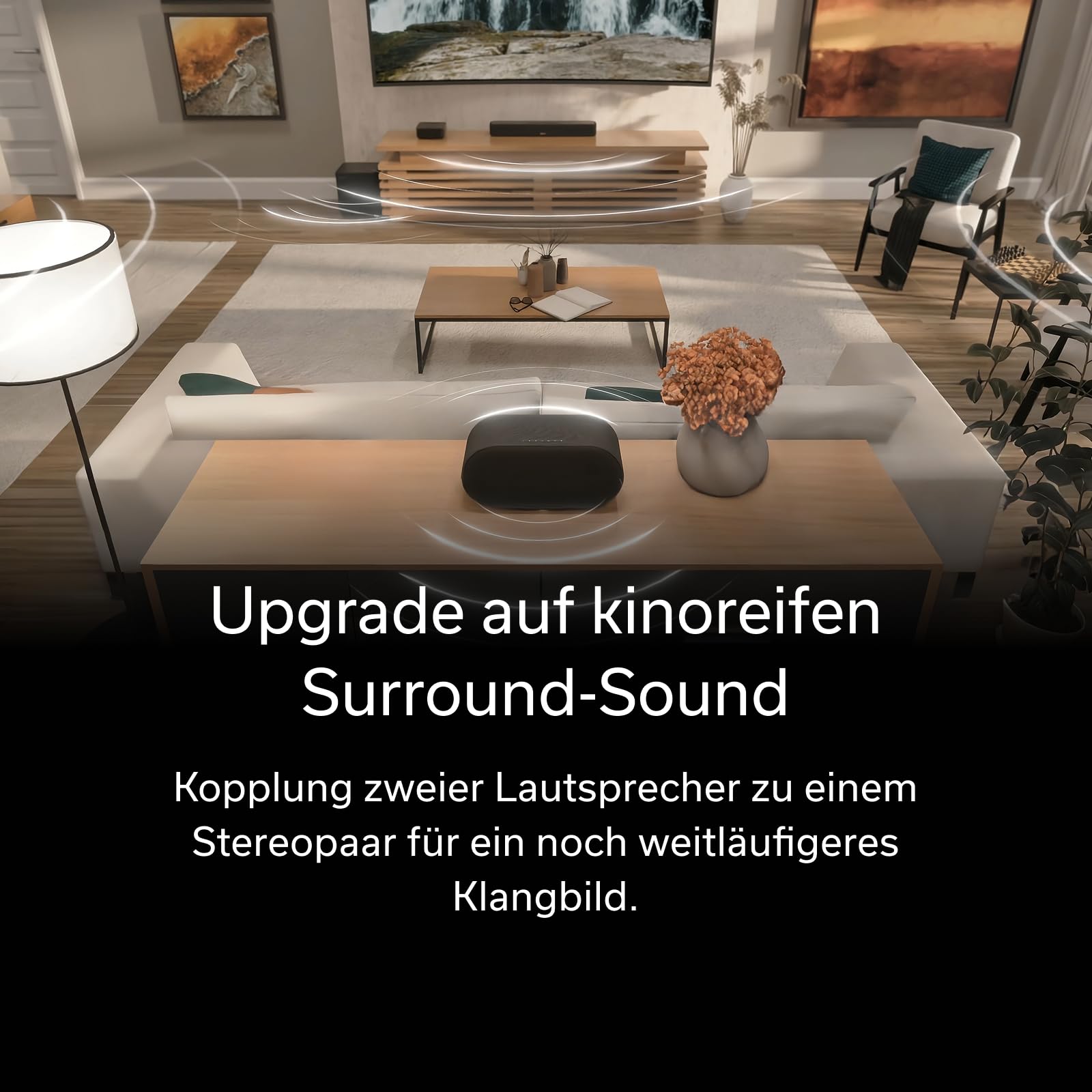 Denon Home 600 Bluetooth Lautsprecher mit HEOS, Dolby Atmos Music - Schwarz - Image 8