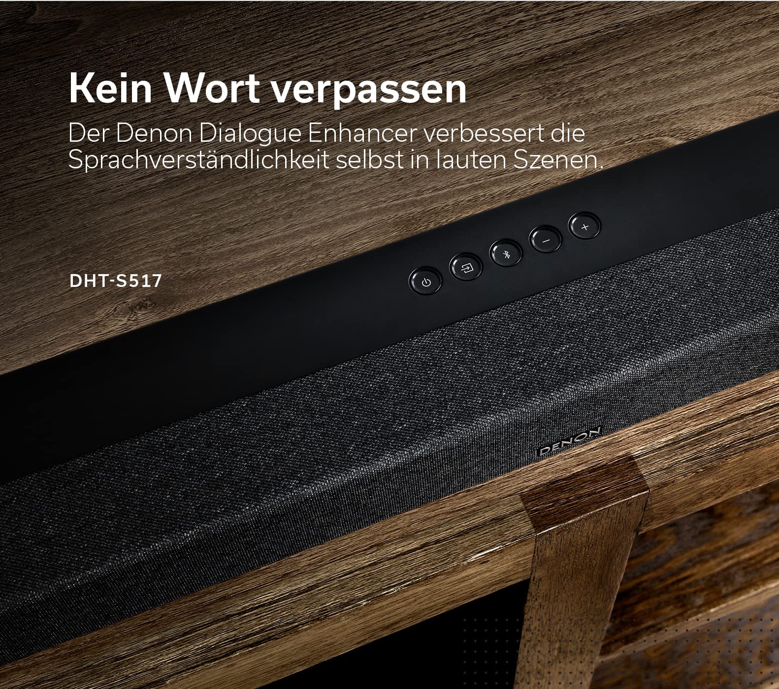 Denon DHT-S517 3.1.2 Soundbar System mit Kabellosem Subwoofer - Schwarz - Image 3